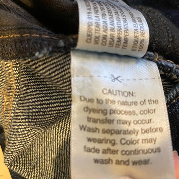 NWT Universal Thread Relaxed Wide Leg Jeans Sz 2R Blue Dk Wash 100% Cotton #179S - Picture 12 of 12